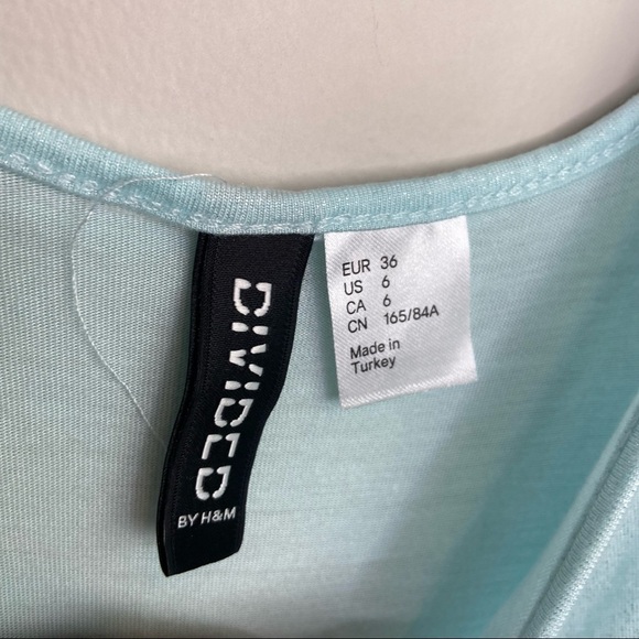 H&M blue sparkly tank top - Picture 5 of 5